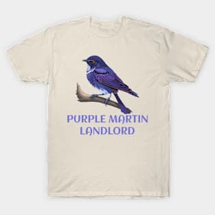 Purple Martin Landlord Purple Martin Birds Lover Adult kids T-Shirt